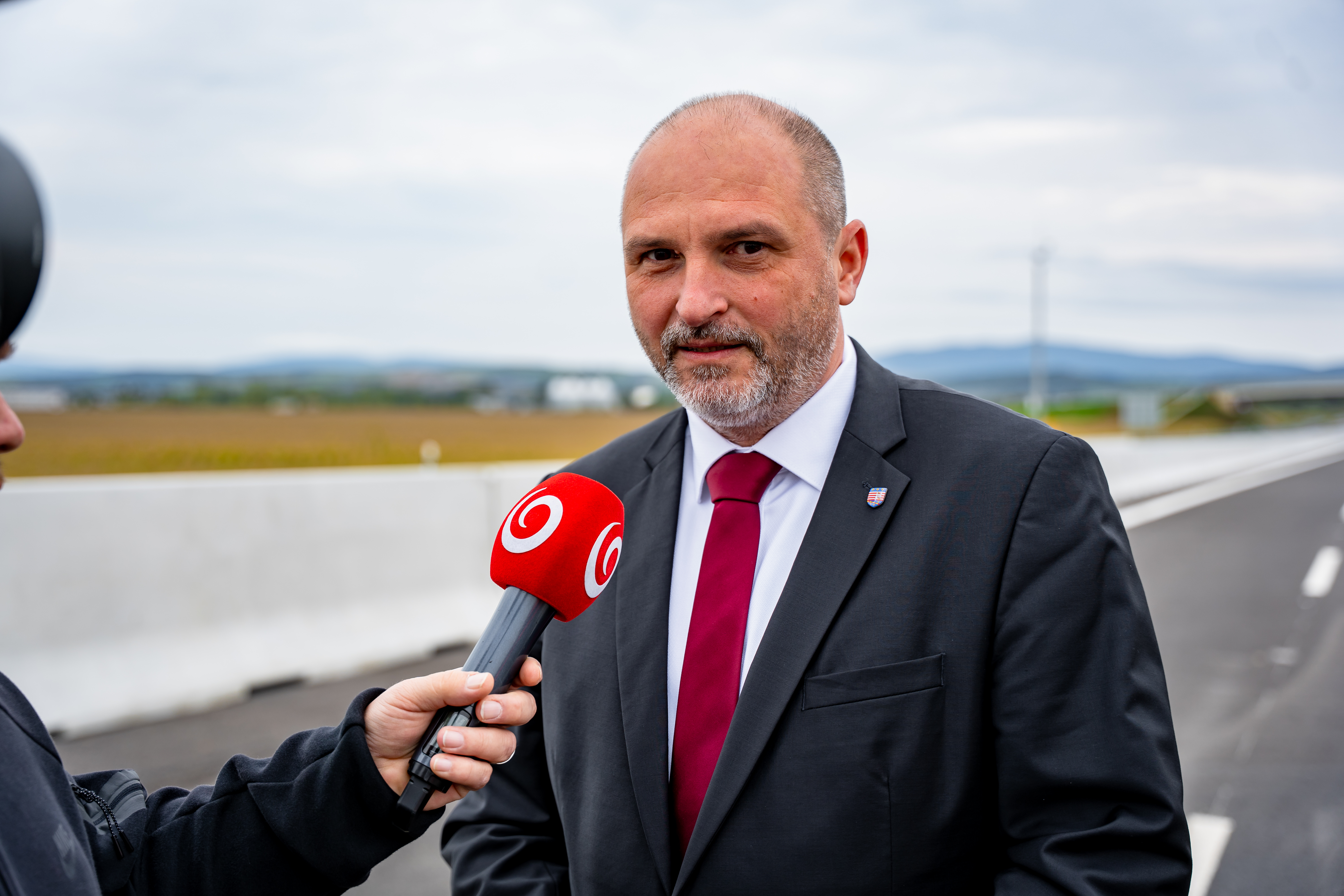 Slavnostne otvorenia useku rychlostnej cesty R2 Kosice, Saca  Kosicke Olsany II. usek -64